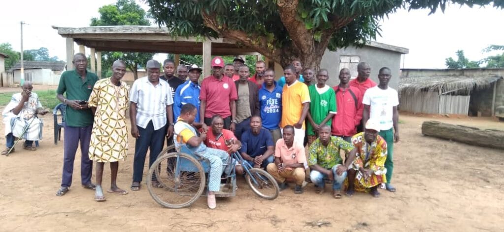 Implantation du Parti à Djorobité Abidjan Cocody (4)